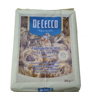 TAGLIATELLE DE CECCO 500GR ALL UOVO