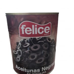 ACEITUNAS NEGRAS RODAJAS 3kg