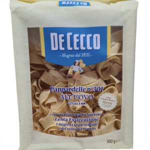 PAPPARDELLE DE CECCO 500GRS ALL UOVO